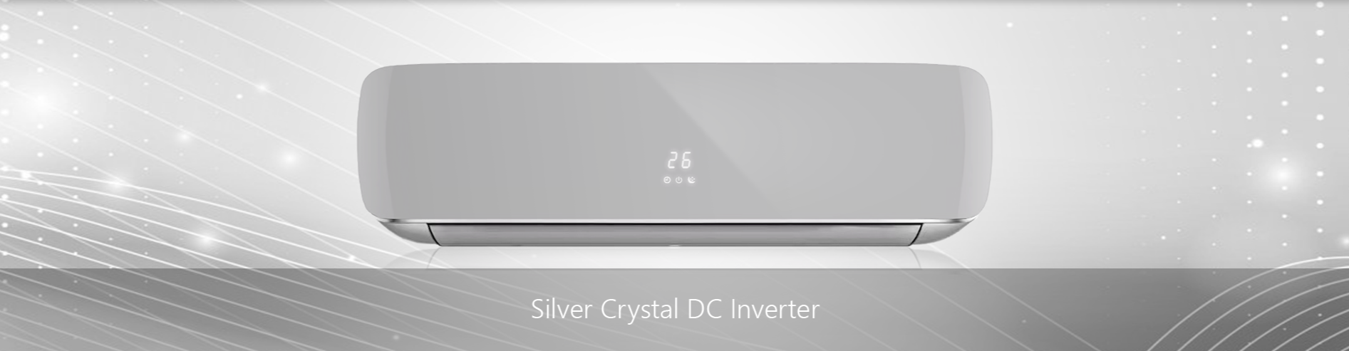 Hisense CRYSTAL SILVER DC Inverter